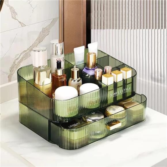 Makeup Organizer with Stackable Drawers, Bathroom Vanity Organizers and Storage - Picture 2 of 6